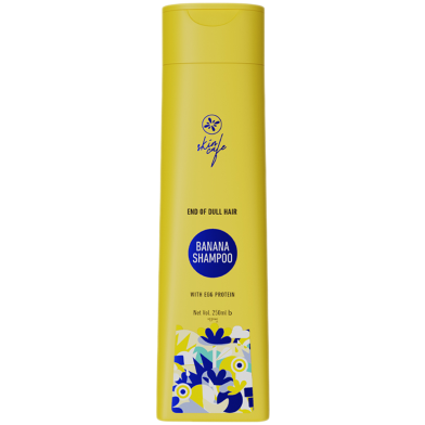 Skin Cafe Banana Shampoo with Egg Protein 250ml image