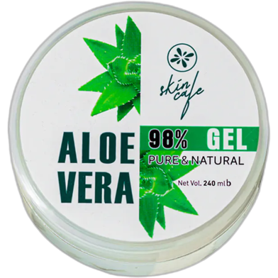 Skin Cafe Pure And Natural Aloe Vera Gel 98 Percent -240 ml image