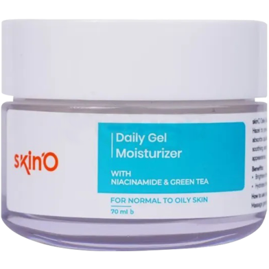 Skino Daily Gel Moisturizer with Niacinamide And Green Tea 70ml image