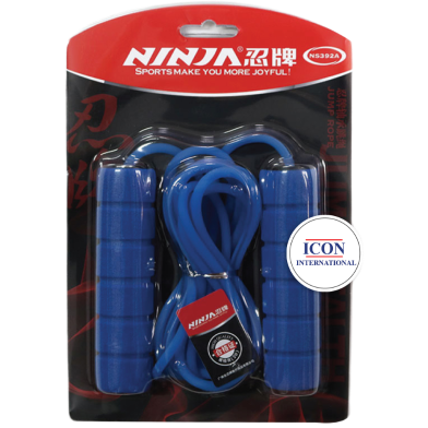 Skipping Rope Jump Rope Ninja (NS392) Blue image