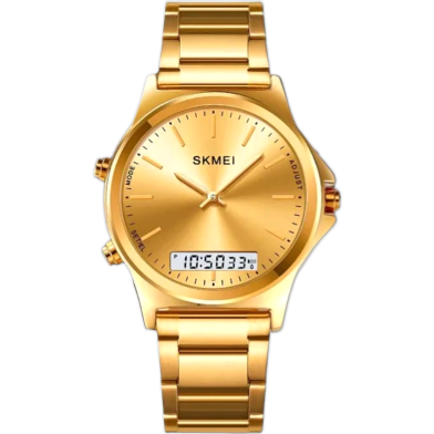 Skmei Sport Watches Mens Waterproof Alarm Wristwatches Clock Reloj Hombre 3 Time Back Light Display Digital Chrono Watch image