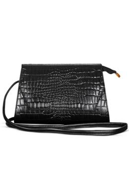 Slick Croco-Design Ladies Handbag SB-HB522 (Black) image