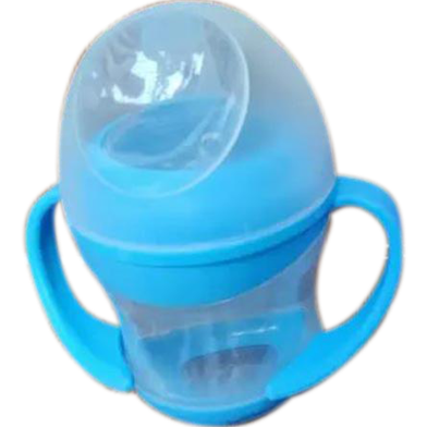 Slicone Nipple Kids Water Bottle/Mom Pot 160 ml -1 Pcs image