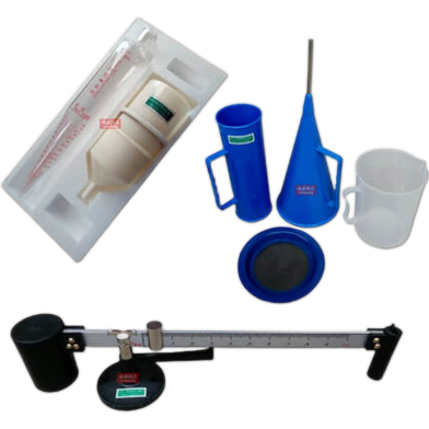 Slurry Sand Content Test Kit Sand Content Marsh Cone Set Mud Hydrometer image