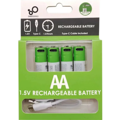 SmarTools RB40 AA 1.5V Rechargeable Battery (4 Pcs Set) image