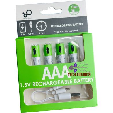 SmarToools RB40 AAA 1.5V 750 mWh Rechargeable Battery (4 Pcs Set) image
