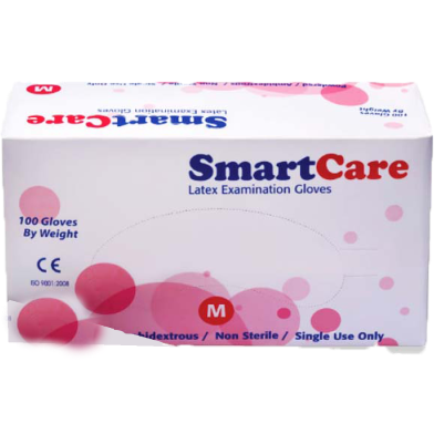 SmartCare Examination Gloves - 100 Pcs image