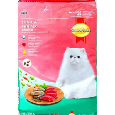 SmartHeart Dry Cat Food - Tuna And Shrimp Flavour 7kg image