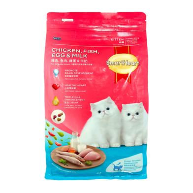 SmartHeart Kitten Chicken, Fish, Egg And Milk 2.8 Kg, Cat Food image