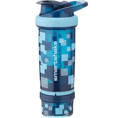 SmartShake Revive Shaker Pixel Blue 750 ml image