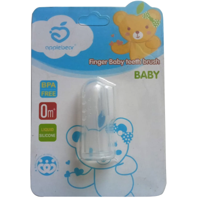 Smart Baby Finger Tongue Cleaner Brush Clear image