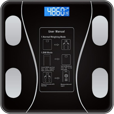Smart Bluetooth Digital Bathroom Scale – Body Weight and Fitness Analyzer image