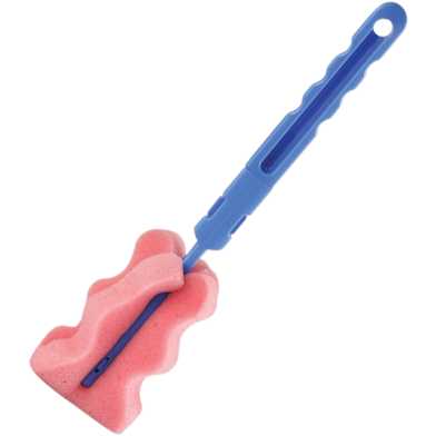 Smart Bottle Cleaner Baby Feeding Bottle Washing Brush - 1Pcs image