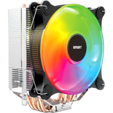 Smart Hyper Cool 4H 180w ARGB CPU Cooler For AMD and Intel Processor image