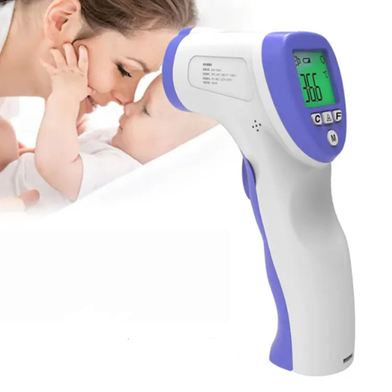 Smart Non-Contact Infrared Thermometer with 3 Color Display (Multicolour Any Design) Slide 2