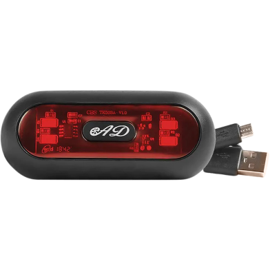 Smart USB Rechargeable LED Helmet Safety Light – Red Warning Tail Light For Night Riding image