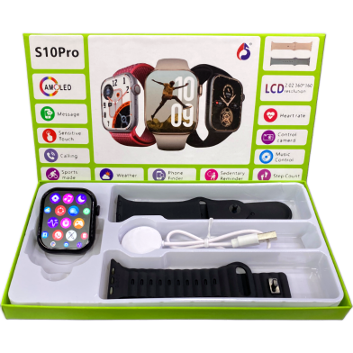 Smart Watch With Amoled Display S10 Pro image