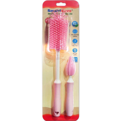 Smartcare Silicone Bottle Brush Set For Baby image