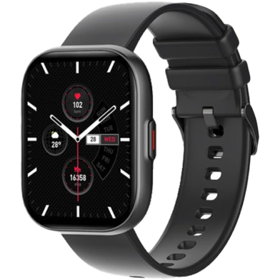 Smartwatch With 2.04 Inch AMOLED HD Display S4 Black image
