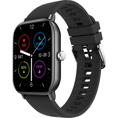 Smartwatch with 2.01 Inch IPS Hd Display (S2) Black image
