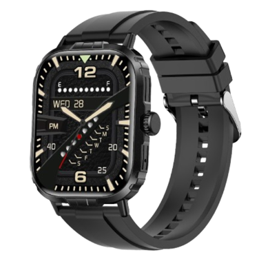 Smartwatch with 2.01 Inch IPS Hd Display (S2) Black image