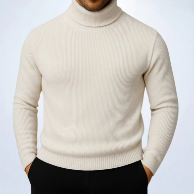 Smug Premium Classic Turtle Neck High Neck Sweater Full Sleeve image