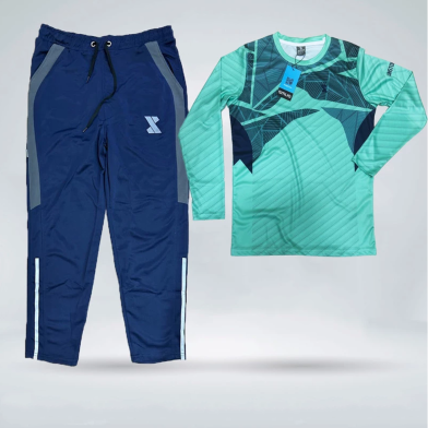 Smug Premium Combo Full Sleeve Sublimation T-Shirt And Trouser Combo Set image