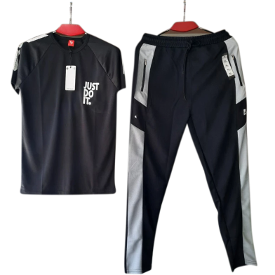 Smug Premium Combo T-Shirt And Trousers Set image