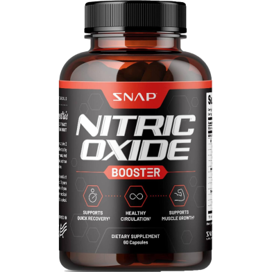 Snap Supplements Nitric Oxide Booster 60 Capsules -375290735 image