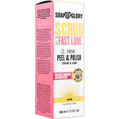Soap and Glory Fast Lane Peel and Polish Facial Scrub – 100ml image