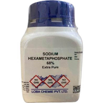 Sodium Hexametaphosphate 500gm Extra Pure Loba Indian image
