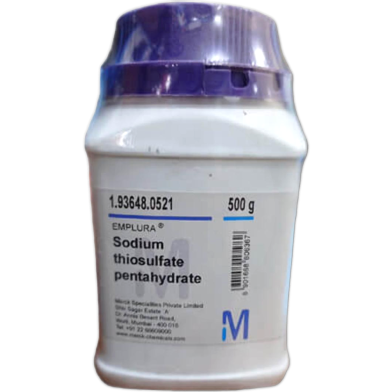 Sodium Thiosulfate Pentahydrate 500gm Merck Indian image