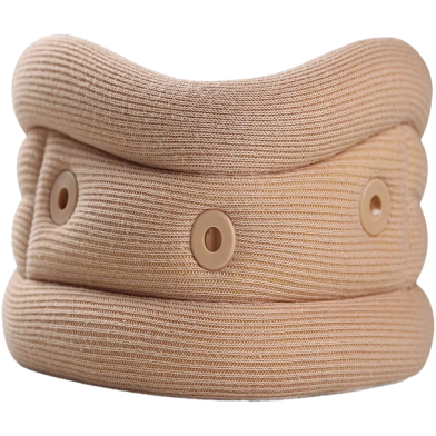 Soft Cervical Collar with Chin Support (Cervical Collar for Neck Pain/Neck Belt for pain/Orthopaedic Neck Collars/Foam Neck Collar) image