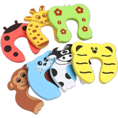 Soft Foam Door Stopper Baby Safety Locks Children Protection -1pcs image