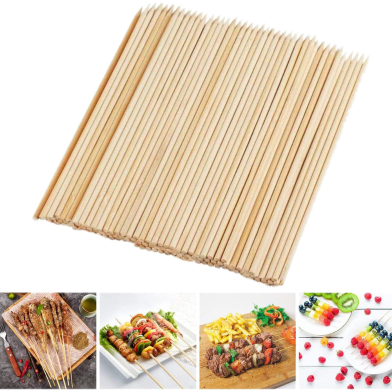 Soft N Soft Bamboo Skewer 8 Inch Pack 100 pcs image