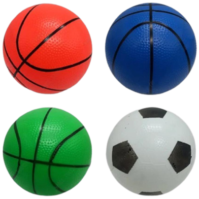 Soft Rubber Football For Toddler For 1-5 Years Baby (ball_rubber_100k) image