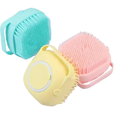Soft Silicon Bath Sponge/Brush Soft -1pcs image