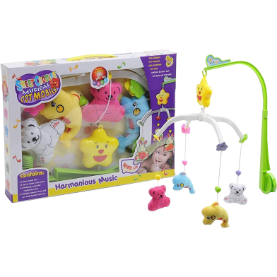Soft Sweet Cuddle Musical Cot Mobile – Make Baby’s Dreamland Magical image