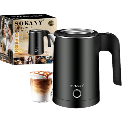 Sokany Electric kettle Water Boiler Efficient 600 W Electric Kettle - 0.5 Ltr Capacity image