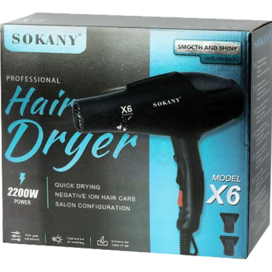 Sokany X6 Professional Hair Dryer - 2200W image