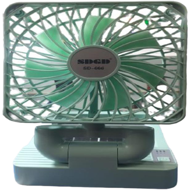 Solar/AC/DC Charging Fan- SDGD- SD-666 image
