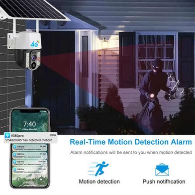 Solar WiFi Outdoor Camera 5MP 30X Optical Zoom with 4G Support Battery and Two-Way Audio Slide 2