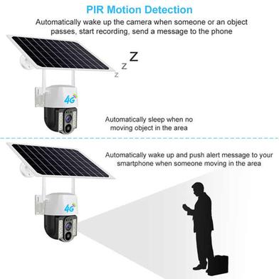 Solar WiFi Outdoor Camera 5MP 30X Optical Zoom with 4G Support Battery and Two-Way Audio Slide 4