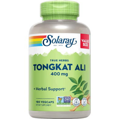 Solaray Tongkat Ali 400mg Vegcaps Capsule 180Pcs image