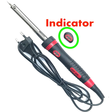 Soldering Iron 60 Watt - Black with Indicator image