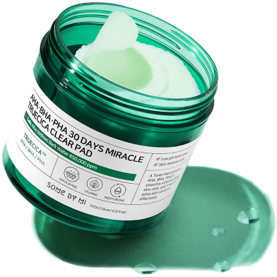 Some By Mi AHA BHA PHA 30 Days Miracle Truecica Clear Pad-125ml image