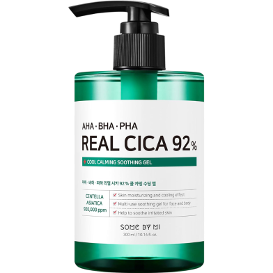 Some By Mi AHA BHA PHA Real Cica Ninety Two Percent Cool Calming Soothing Gel-300ml image