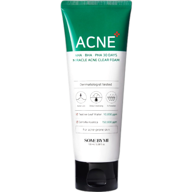 Some By Mi Aha Bha Pha Miracle Acne Clear Foam 100 ml image