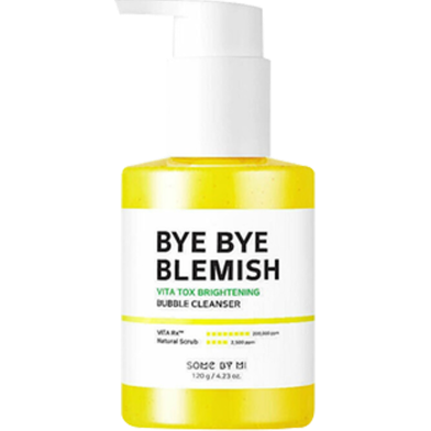 Some By Mi Bye Bye Blemish Vita TOX Brightening Bubble Cleanser 120ml image