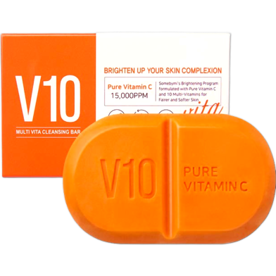 Some By Mi Pure Vitamin C V10 Cleansing Bar 106gm image